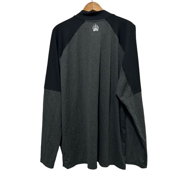 Duluth Trading Alaska Hardgear Mens Quarter 1/4 Zip Pullover XL Gray - Picture 4 of 5